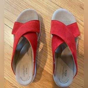 Clarks comfort wedge